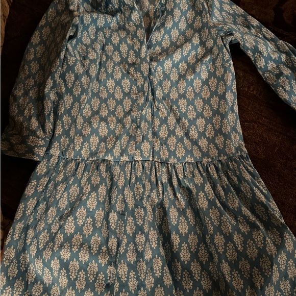 Blue and White Zara Dress - Picture 5 of 7